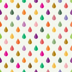 Seamless pattern with drops N2