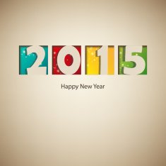 New Year card N38