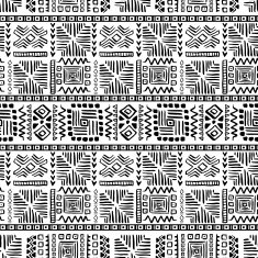 Abstract Seamless Pattern in Ethnic Style N39