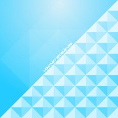 Abstract Geometric Blue And White Background N2
