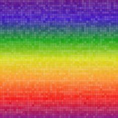 Abstract digital rainbow pixels seamless pattern background