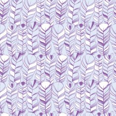 Seamless ethnic pattern with feathers N19