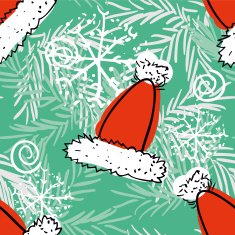 Merry Christmas and Happy New Year Pattern N3