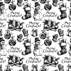 Christmas seamless pattern N211