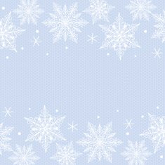 Snowflakes border N2