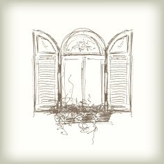 Scribble Vector Window N2