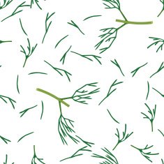 Dill Seamless Pattern