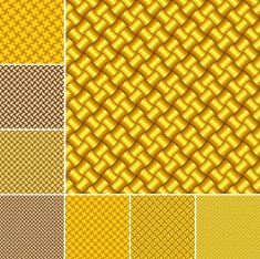 Golden and bronze wallpapers set N2