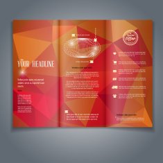 Brochure template N135