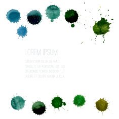Watercolor vector background N31