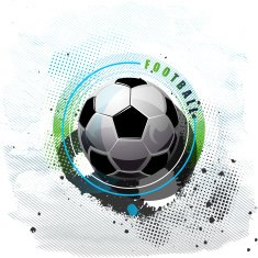 Grunge football background N2