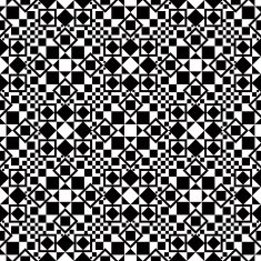 Vintage style ornate black and white lines seamless pattern N2