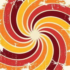 Abstract spiral grunge pattern background Vector