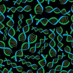 dark dna seamless pattern eps10