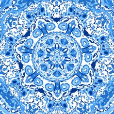Doily round lace pattern N3