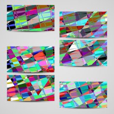 Vector business-card set for your design N463