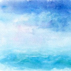 Watercolor Sea background N7