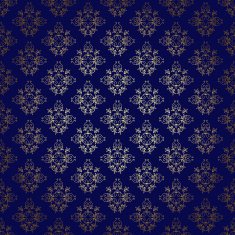 dark blue vector seamless background with gold gradient