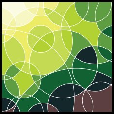 Abstract geometric mosaic background N4