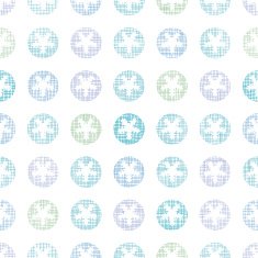 Abstract Textile Snowflakes Dots Seamless Pattern Background N2