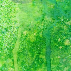 Hand painted textured background with shades of green