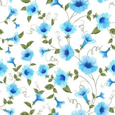 floral seamless pattern N811