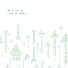 Arrows flying up textile textured horizontal frame seamless pattern background