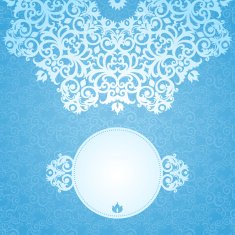 Vintage greeting cards with floral motifs for new year design N2