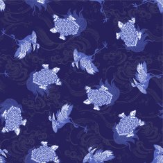 pattern of crane and tortoise N4