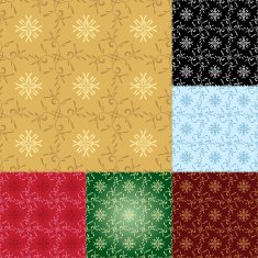 set - vector seamless geometrical patterns