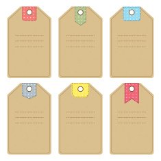 Cardboard tags N3