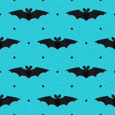 Halloween seamless textured polka dots pattern