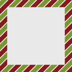 White textured paper with red and green stripe border free image download