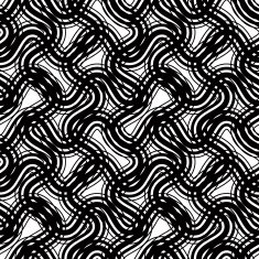 Stripes black and white geometric seamless pattern vector N2