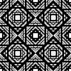 Seamless geometric pattern vector black and white stripes N3