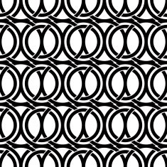 Black and white vintage style ornate mesh seamless pattern