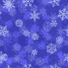 Seamless pattern of snowflakes N33