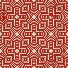 Old geometric seamless pattern vintage vector repeat background N4