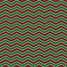 Seamless red and green chevron pattern on textured paper N2