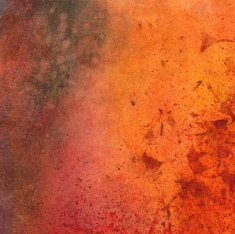 Grungy hand painted watercolor with bright colors