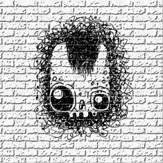 Skull on the wall N2