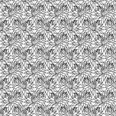 Floral seamless pattern Vector illustration Beautiful background N9