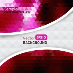 Multicolored mosaic background N66