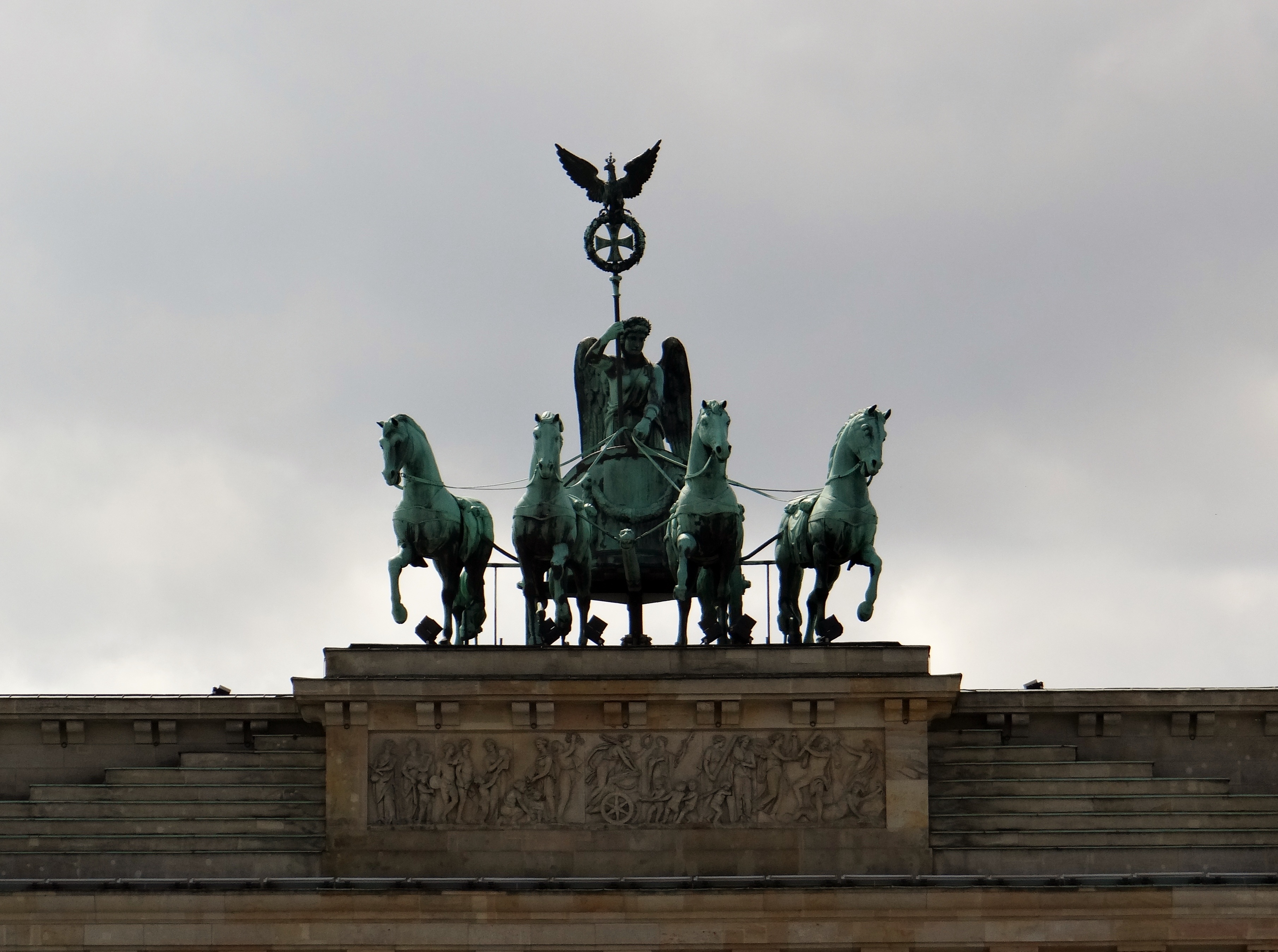 Quadriga Of Brandenburg Gate Free Image