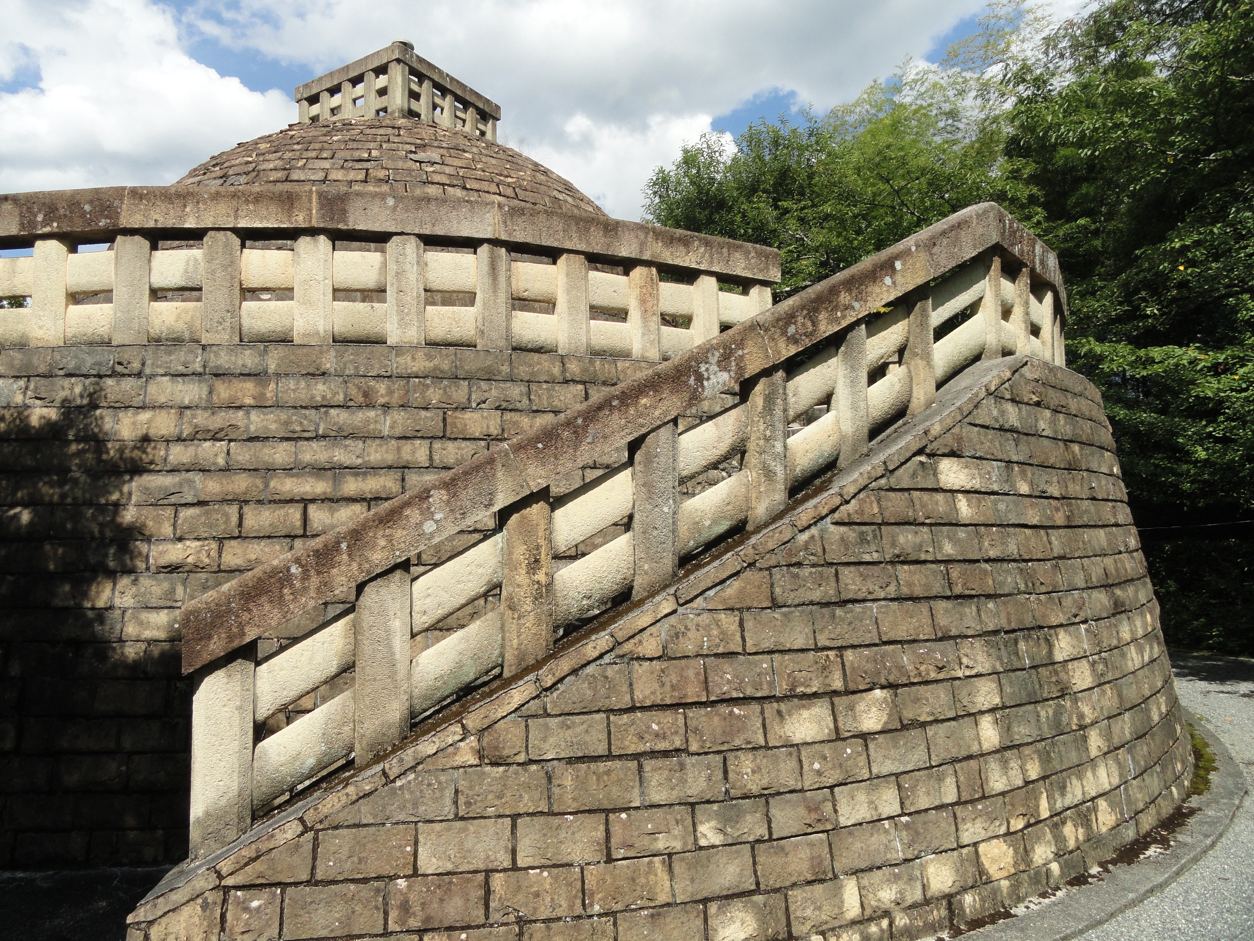 Adashino Nenbutsu Ji Stone Staircase In Kyoto Japan Free Image