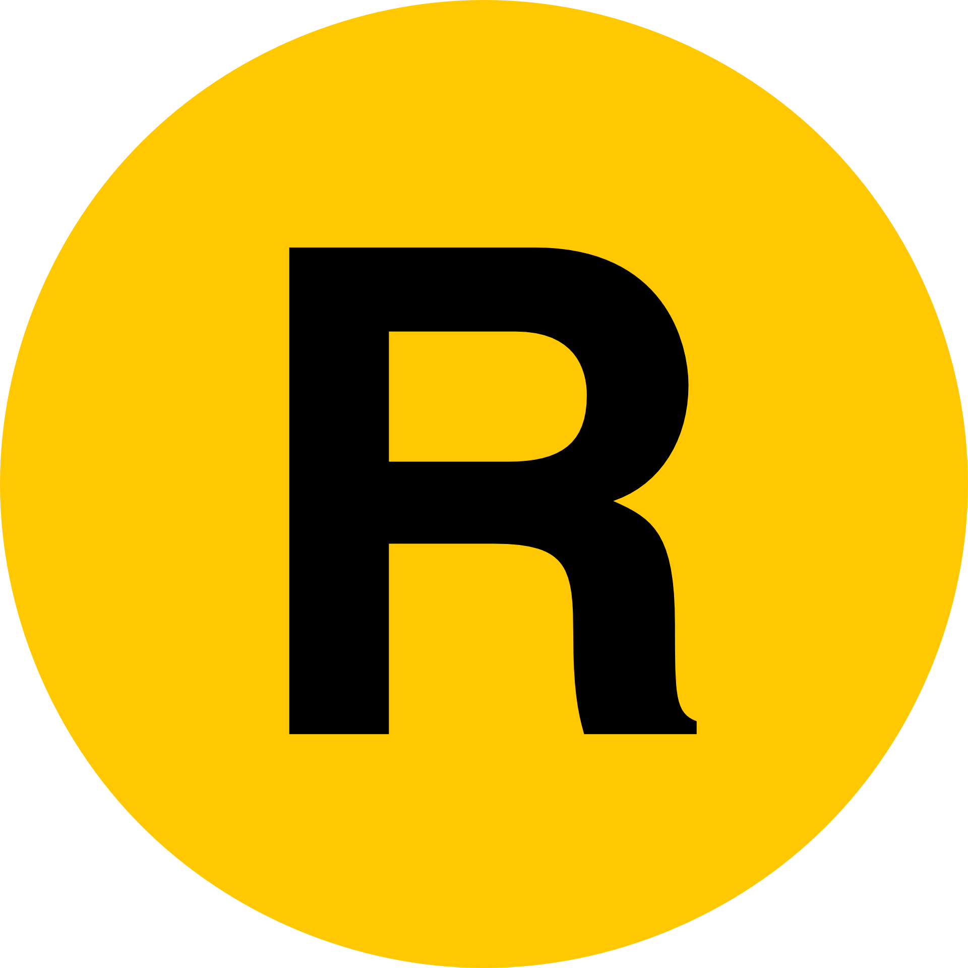 letter-r-on-a-yellow-circle-free-image-download