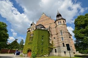 historical Nordic museum in Stockholm in Sweden