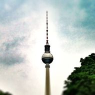 television tower in berlin germany