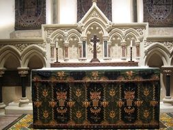 cathedral altar in st patrick's cathedral