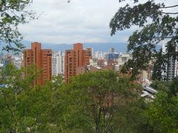 new high rise apartments in city, colombia, Bucaramanga